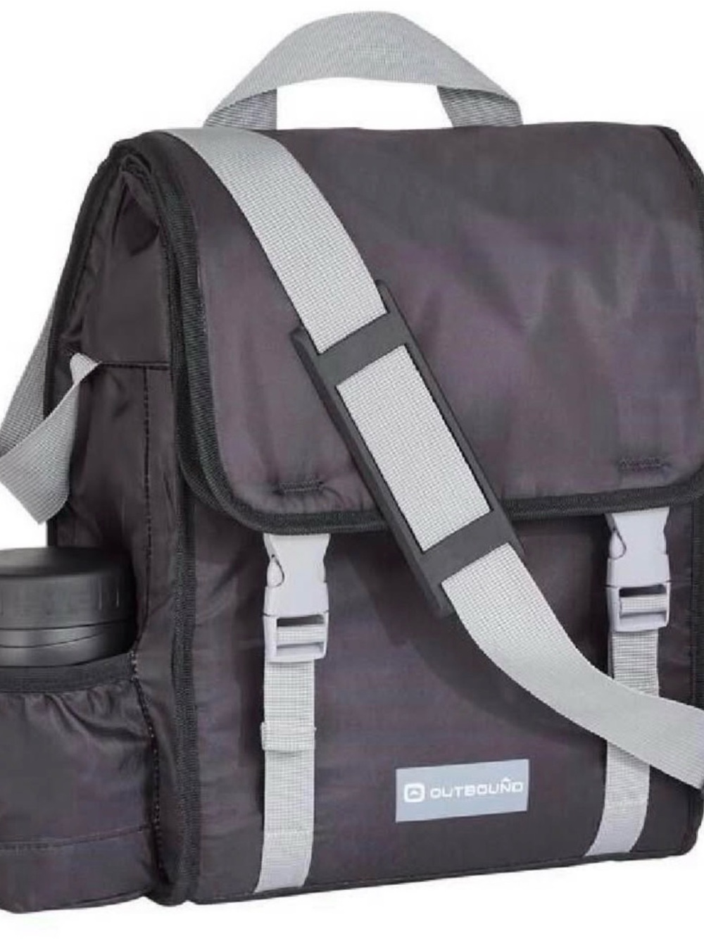 NEW Black outbound 18 can soft cooler with thermos for food